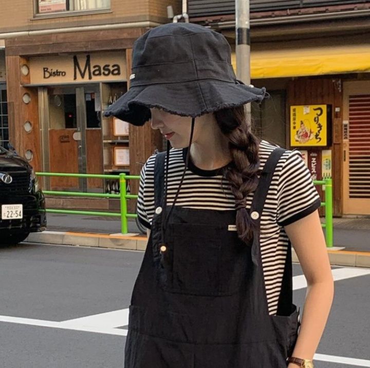 バケットハット 風を感じる旅人の帽子
