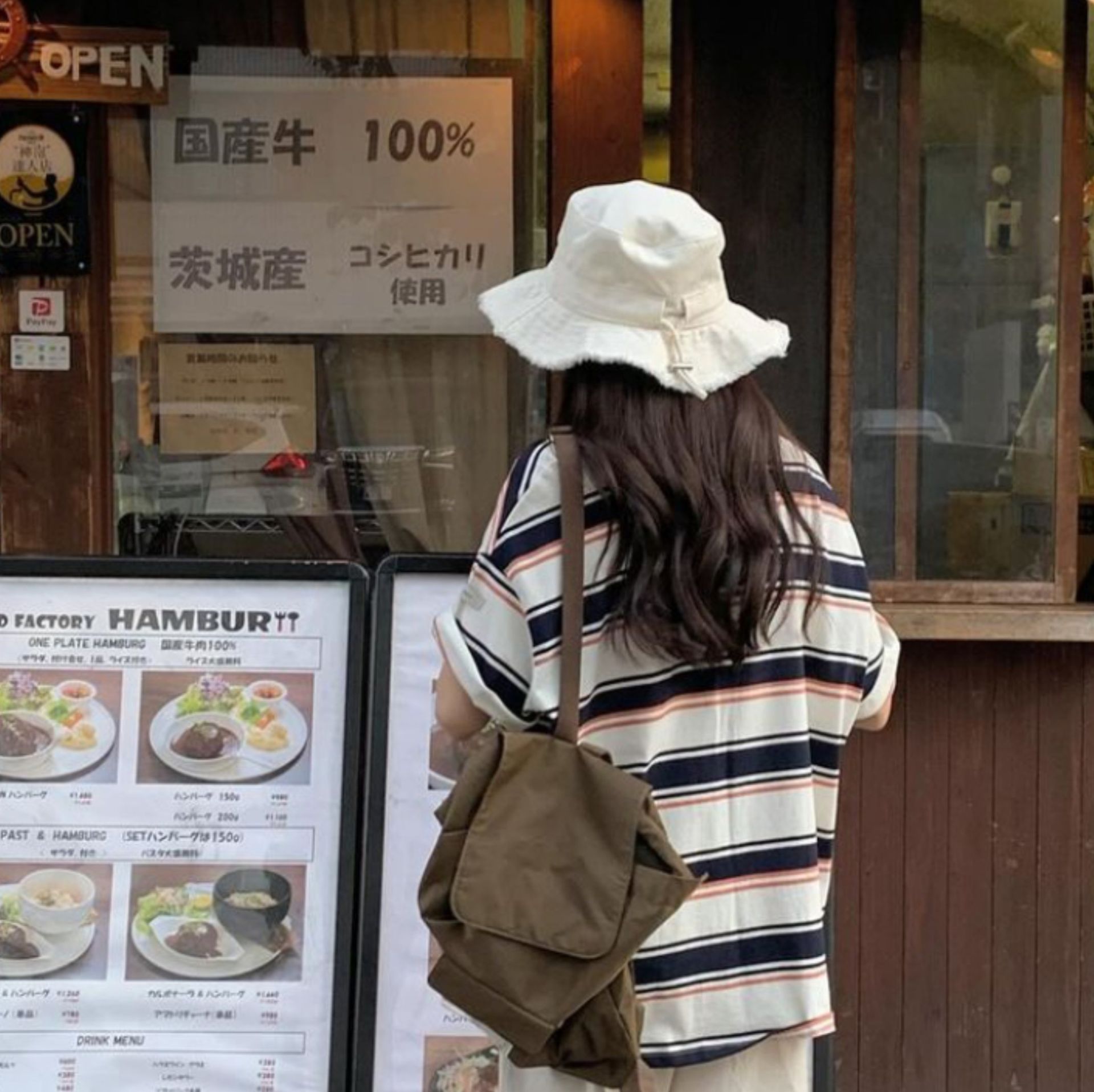 バケットハット 風を感じる旅人の帽子
