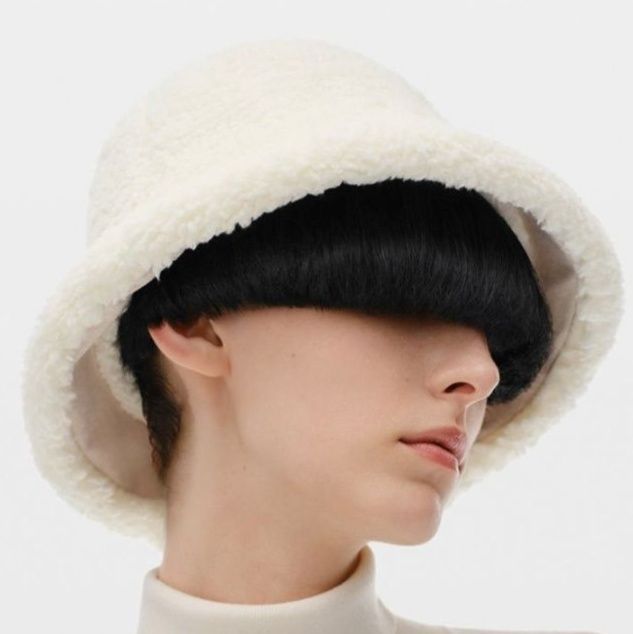 もこもこ冬のあったかバケットハット