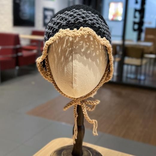 バケットハット 秋冬新作 編み物 ニット帽 手編み風バケット帽 紫外線対策 男女兼用