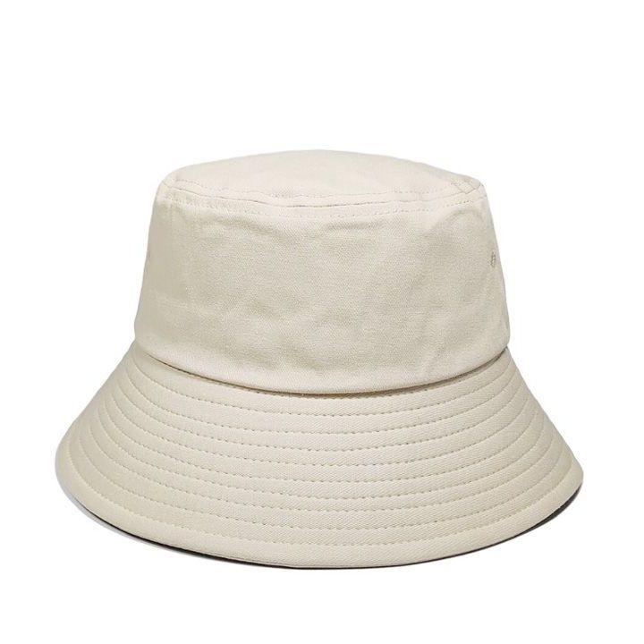 バケットハット 紐付きシンプルバケットハット