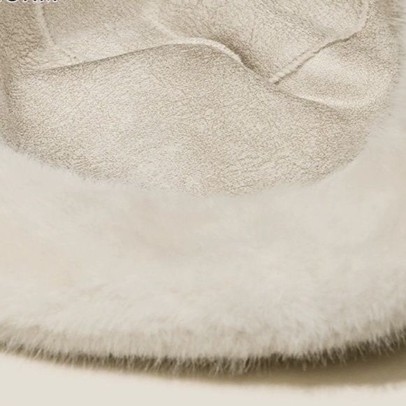 バケットハット ふわふわ 厚手 あったか バケットハット