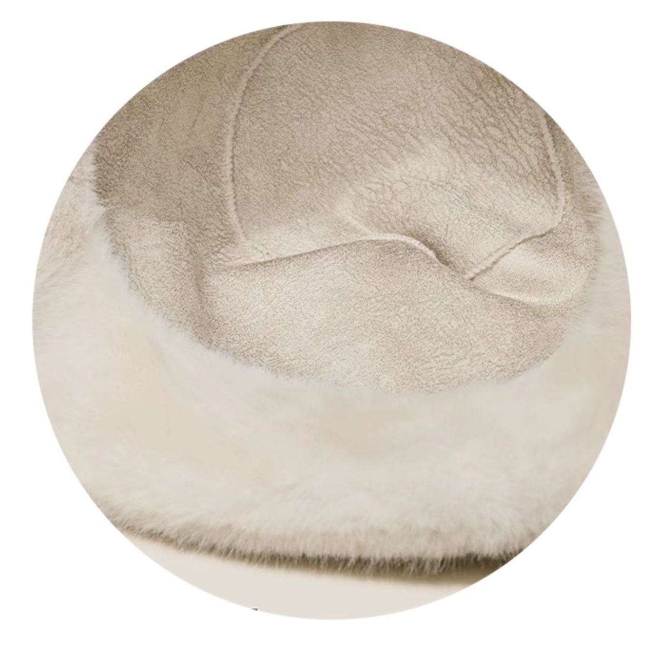 バケットハット ふわふわ 厚手 あったか バケットハット