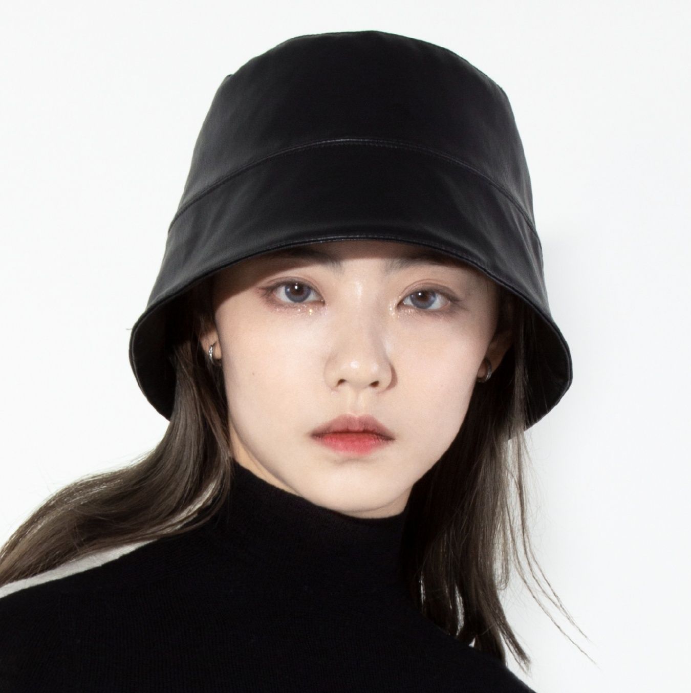 バケットハット エコ 合成皮革 バケットハット