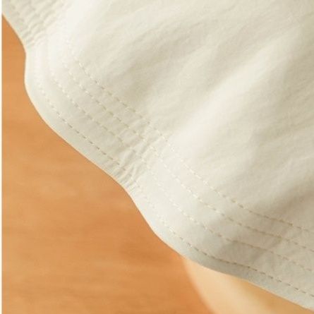 やわらか素材 あご紐付きバケットハット