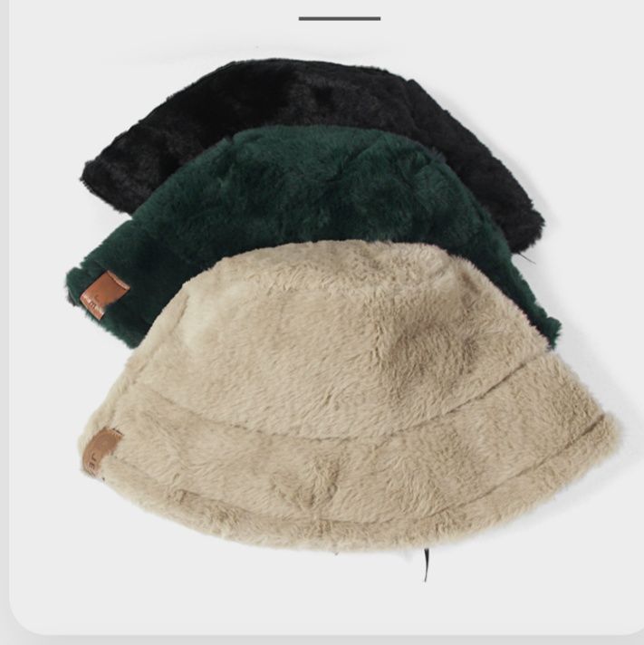 バケットハット 柔らか起毛素材のアニマル柄バケットハット