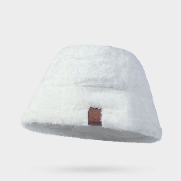 バケットハット 柔らか起毛素材のアニマル柄バケットハット