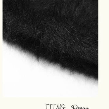 バケットハット ふわふわもこもこファー素材のあったかバケットハット