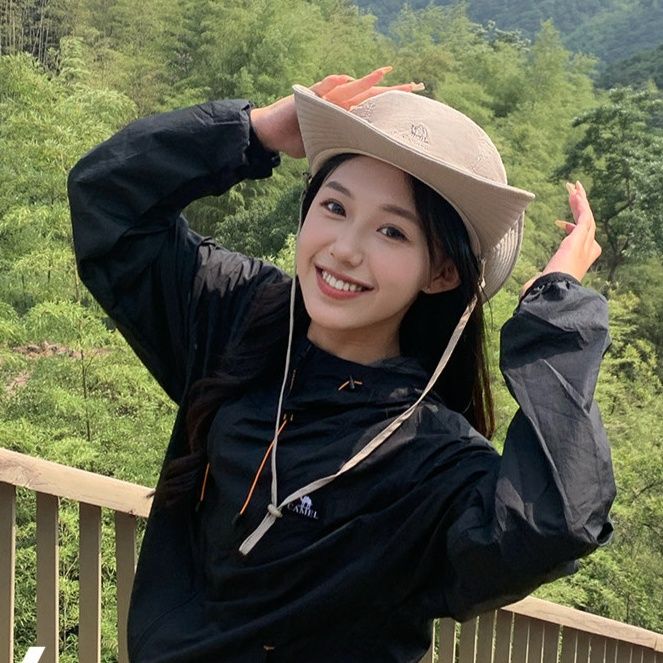 バケットハット ロゴ刺繍 紐付きアウトドアバケットハット