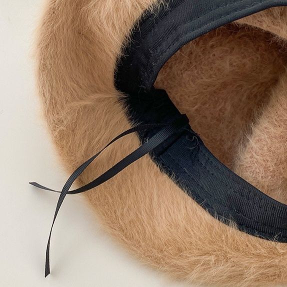 バケットハット ふわふわファー素材 暖か ファーバケットハット