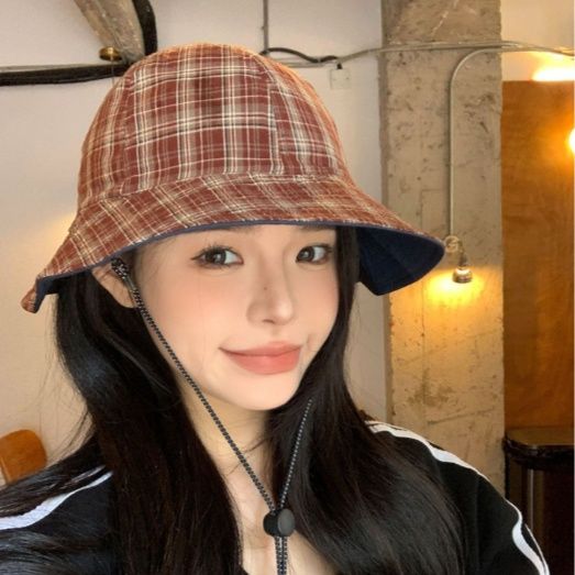 バケットハット 親子コーデでお出かけ リバーシブル帽子