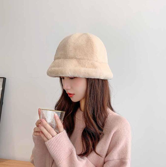 バケットハット 秋冬新作ファーバケット帽子 暖かいバケットハット