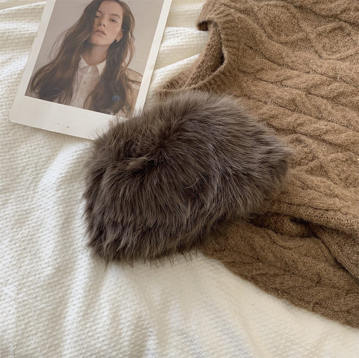 バケットハット ふわふわファーバケットハット 秋冬帽子 全5色展開