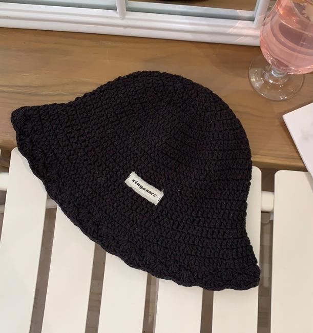 バケットハット 編み物 春夏新作 紫外線対策 日除け帽子 男女兼用