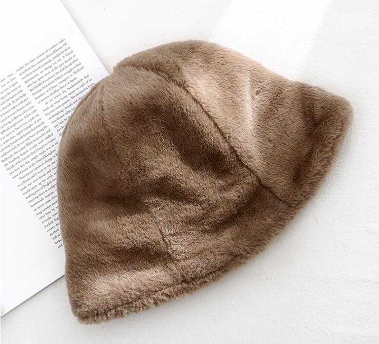 バケットハット 秋冬新作 ファー素材 暖か防寒バケット帽子