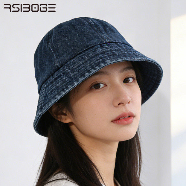 バケットハット ヴィンテージ加工デニムバケットハット