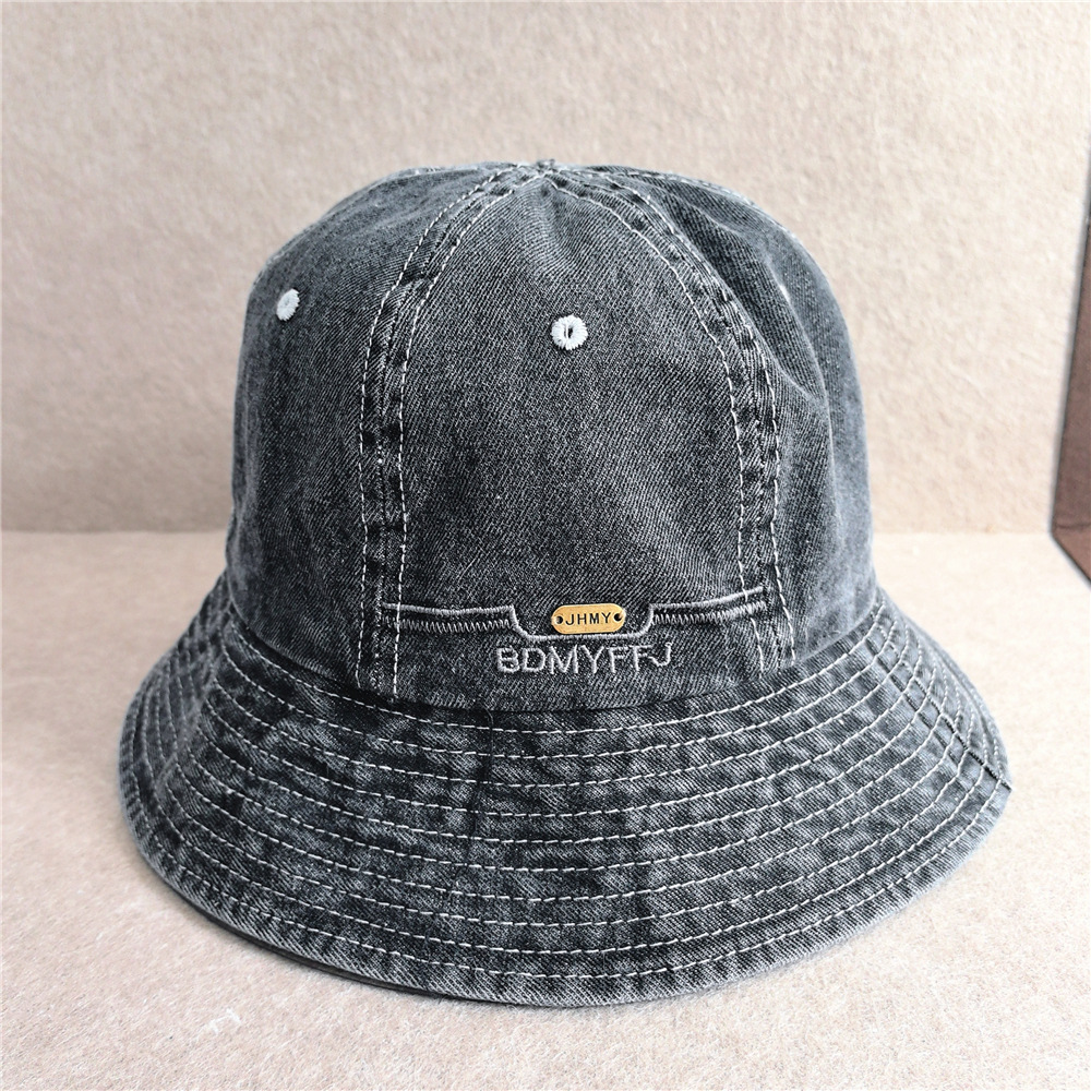 バケットハット 日常風情デニムバケットハット