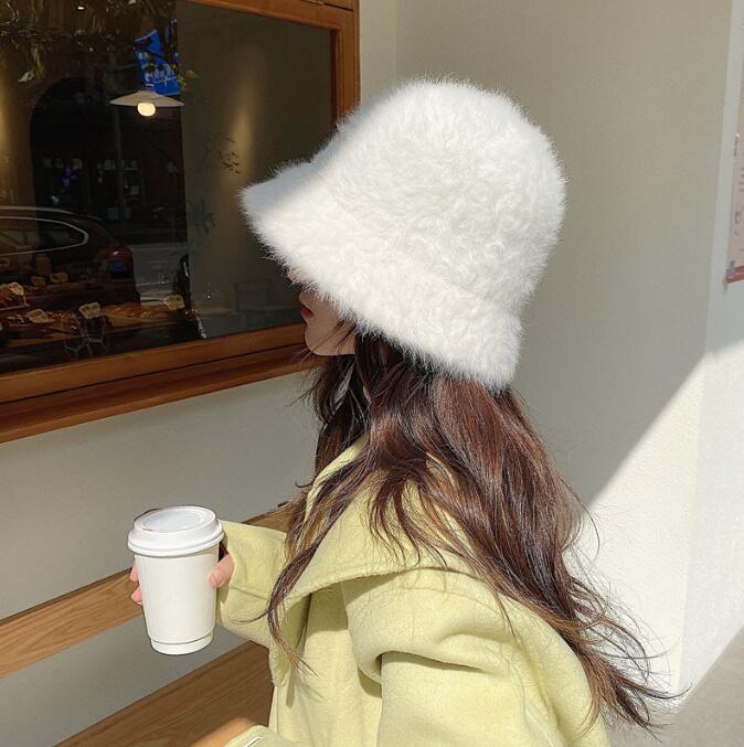 バケットハット 秋冬新作 ファー バケット 帽子 暖かい もこもこ 防寒バケットハット