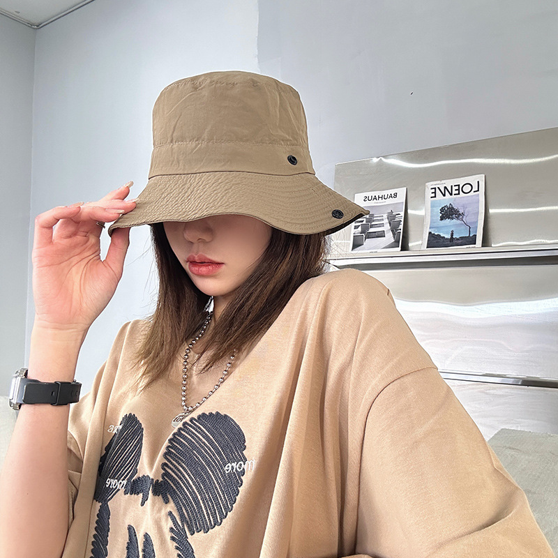 バケットハット 機能性抜群あご紐付きアウトドアバケットハット