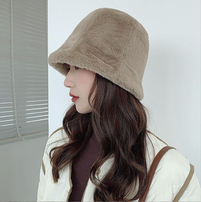 バケットハット 秋冬新作 ファー素材 暖か防寒バケット帽子