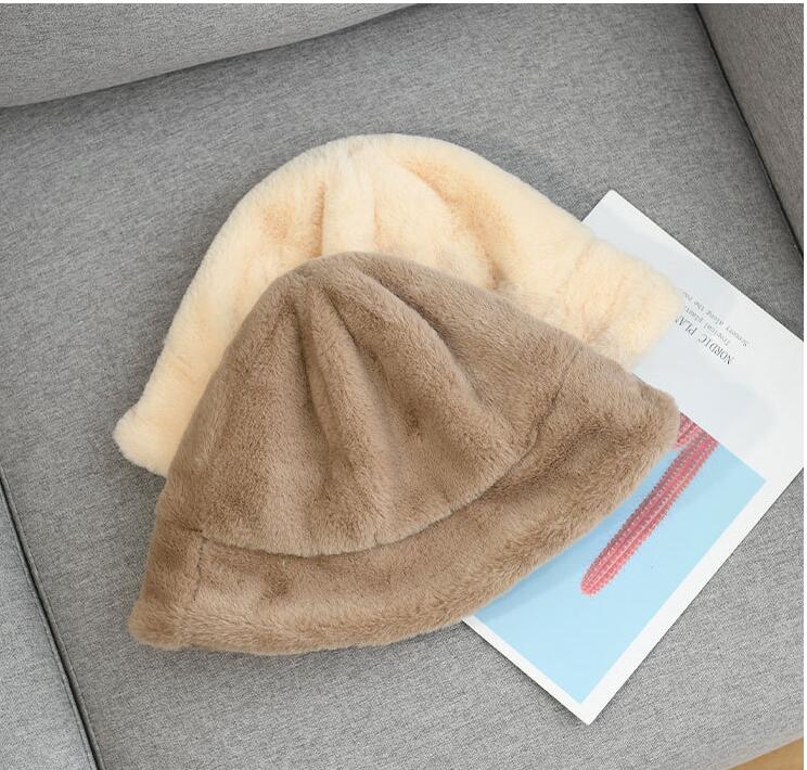 バケットハット 秋冬新作ファーバケット帽子 暖かいバケットハット