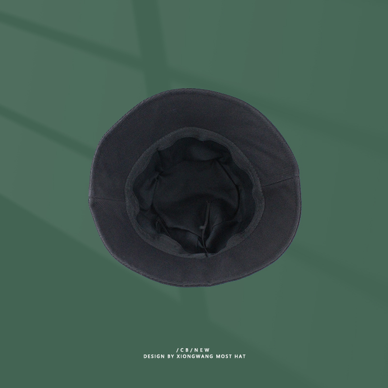 バケットハット レザー調素材 切替シームデザイン バケットハット