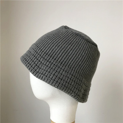 バケットハット 編み物ニット帽子 バケットハット 女性用 韓国風ファッション 女性用 秋冬 全5色