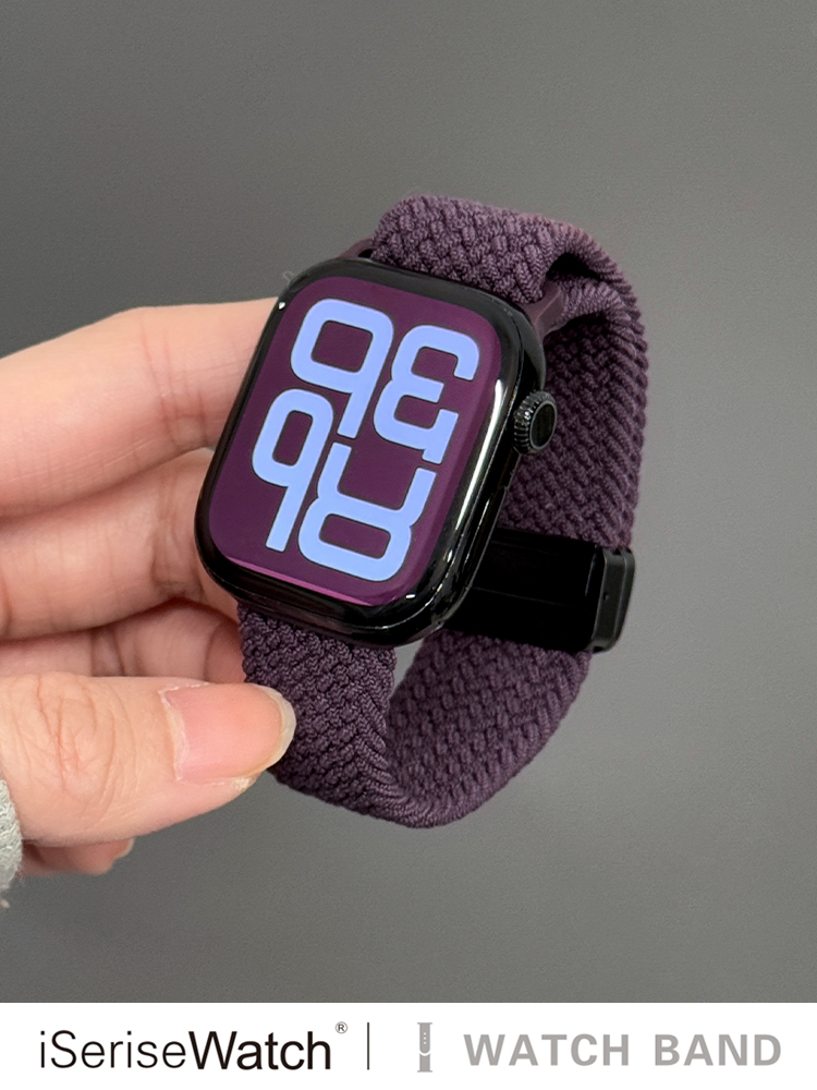 アップルウォッチバンド メッシュ編み込みベルト