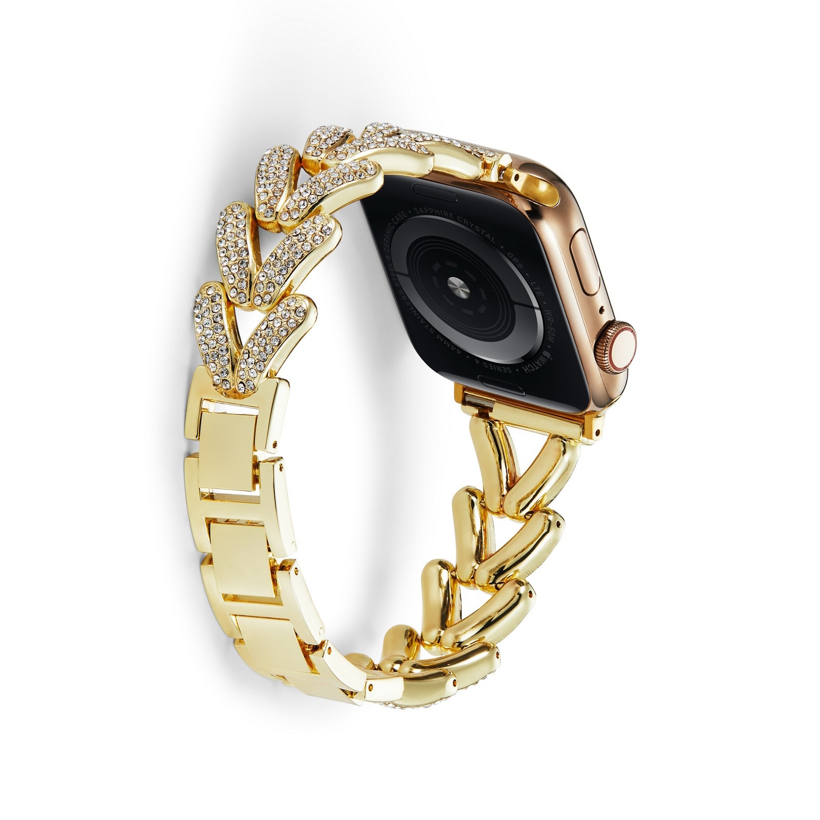 アップルウォッチバンド ステンレス チェーン ベルト 時計 交換 ストラップ