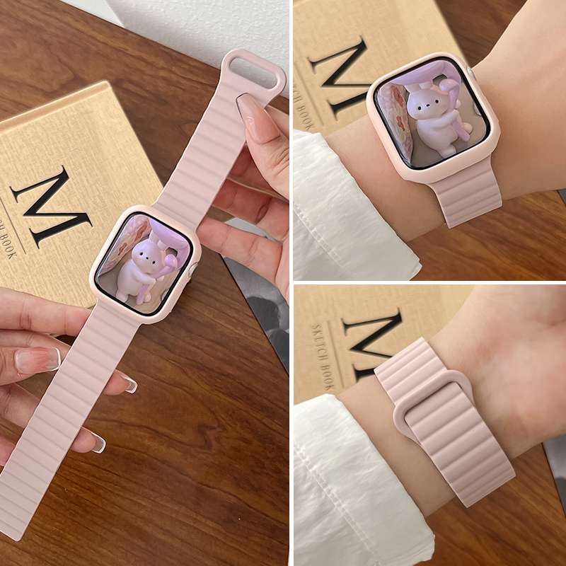 アップルウォッチバンド かわいいキャラクター柄スマートウォッチバンド