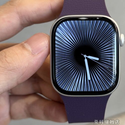 アップルウォッチバンド シンプル二重巻きシリコンバンド