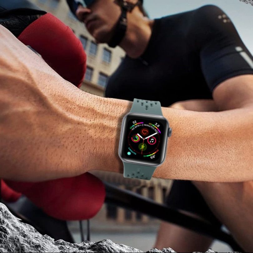 アップルウォッチバンド エアメッシュスポーツバンド