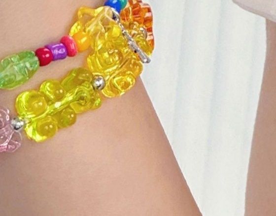 アップルウォッチバンド キラキラポップビーズバンド