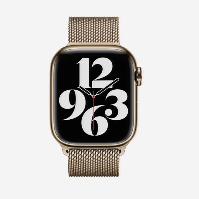 アップルウォッチバンド 純チタン製メッシュバンド