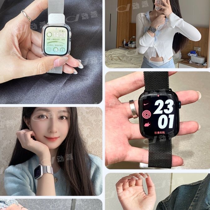 アップルウォッチバンド 精密編織メッシュバンド