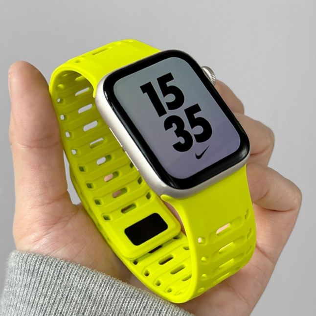 アップルウォッチバンド エアメッシュ アスリートバンド
