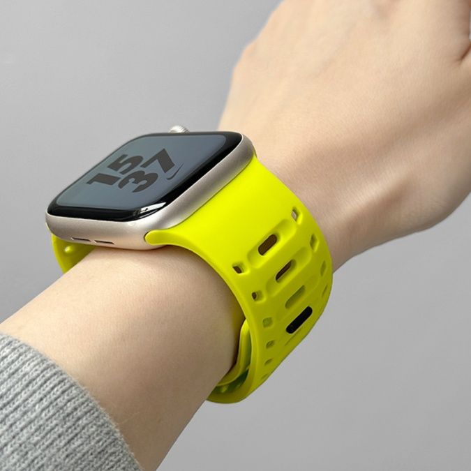 アップルウォッチバンド エアメッシュ アスリートバンド
