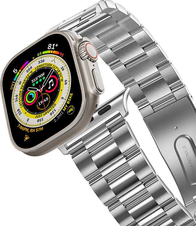 洗練されたスタイルを演出！高級Apple Watchメタルバンド10選