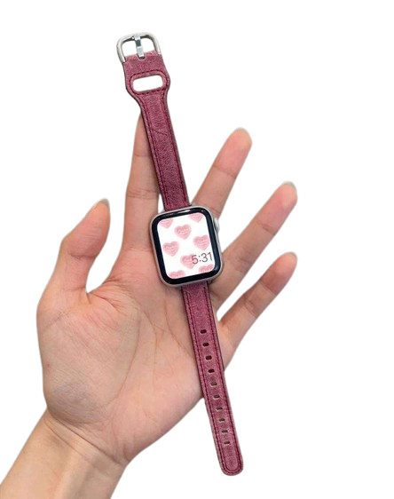 アップルウォッチバンド マルチカラー レザー