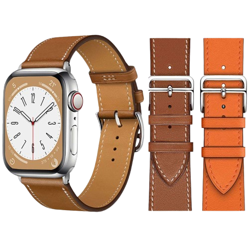 アップルウォッチバンド 高級レザー4色展開