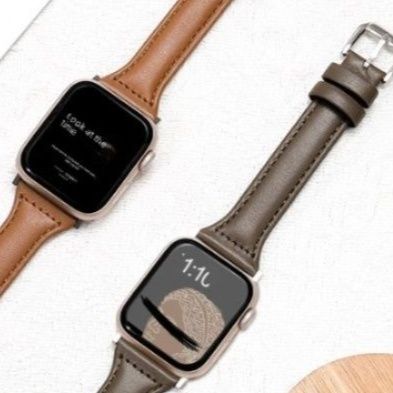 アップルウォッチバンドレザー 本革ステッチデザイン時計替えバンド