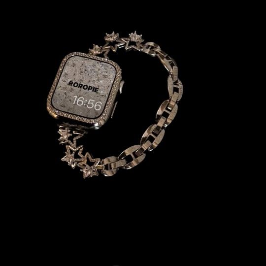 高級ステンレス製 アップルウォッチバンド チェーンデザイン