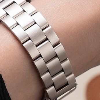 アップルウォッチバンド 洗練チタンリンクバンド