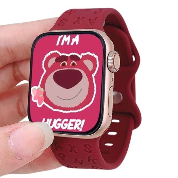 アップルウォッチバンド ディズニー&ピクサーキャラクター スマートウォッチバンド