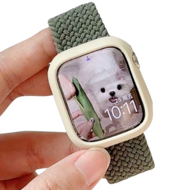 アップルウォッチバンド ニット編みソロループ
