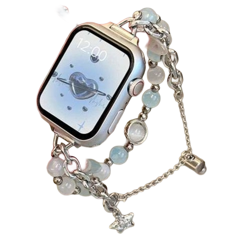 アップルウォッチバンド 宝石チャーム付きアップルウォッチブレスレットバンド