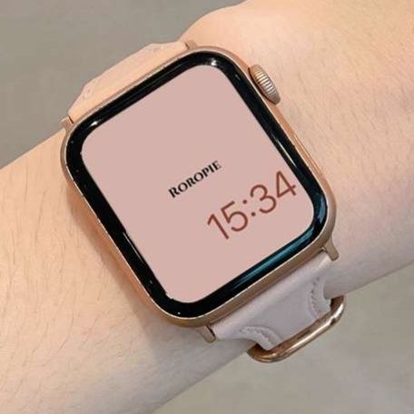 アップルウォッチバンド ソフトレザー スリム ウォッチバンド