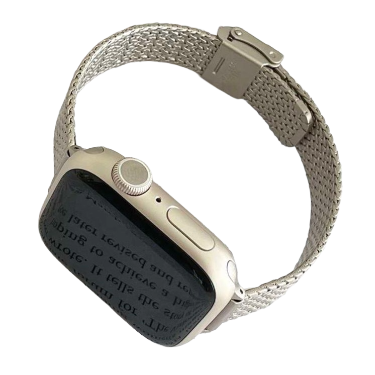 アップルウォッチバンド 高級感溢れる多様なデザインステンレスバンド五本組