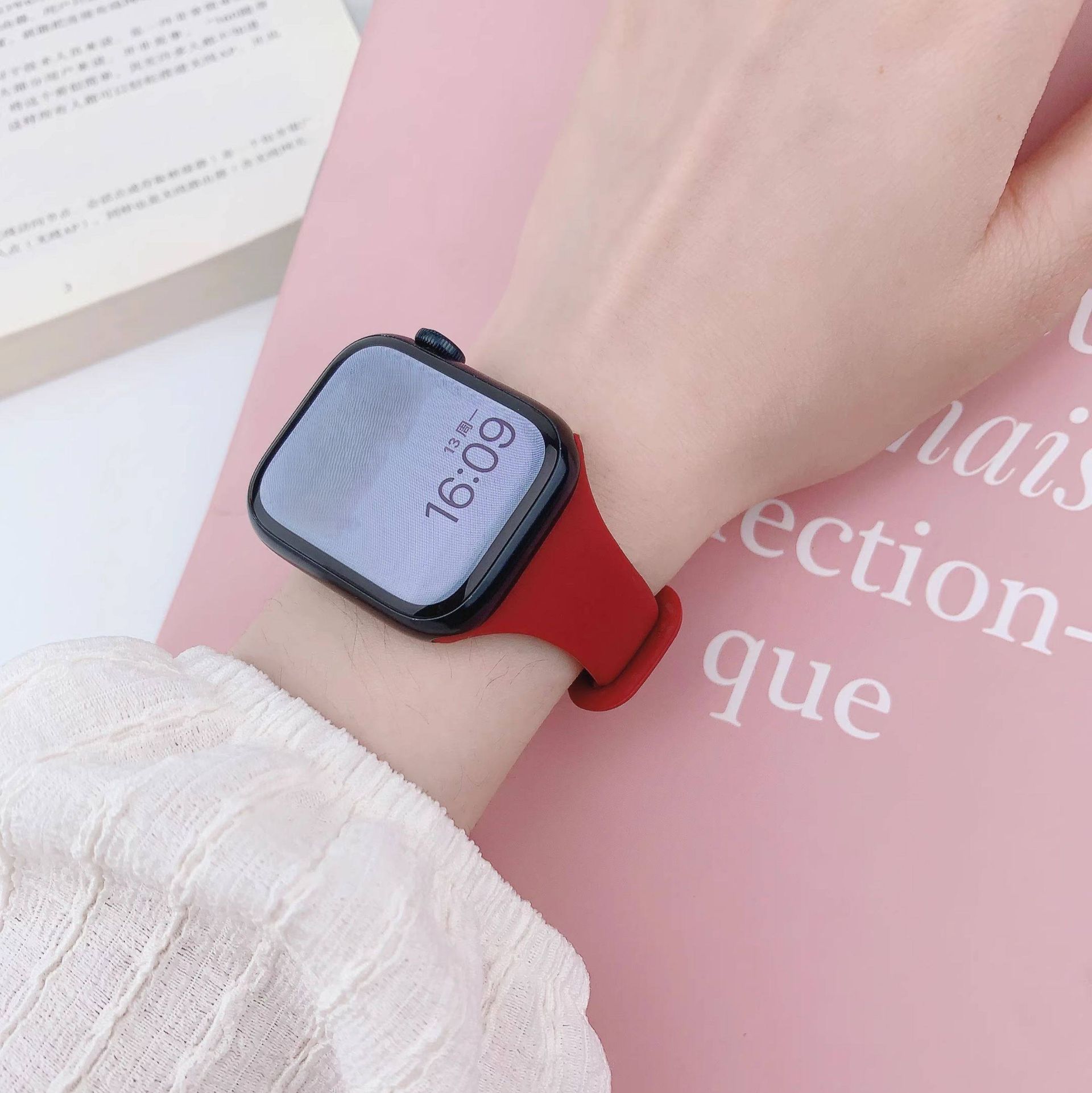 アップルウォッチバンド アップルウォッチ用シリコン製スポーツバンド