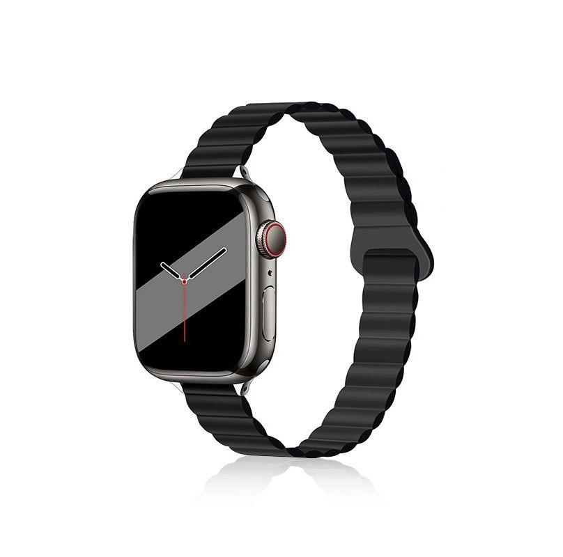 アップルウォッチバンド 磁吸式シリコン スポーツバンド